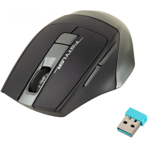 Мышь A4Tech Fstyler FB35 зеленый/черный оптическая 2000dpi беспров. BT/Radio USB для ноутбука 6but (FB35 MIDLIGHT GREEN)