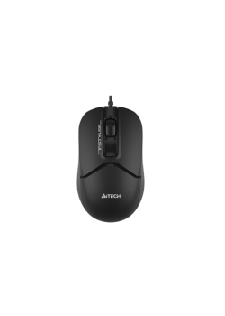 Мышь A4Tech Fstyler FM12S черный оптич. 1200dpi silent USB 3but (FM12S BLACK)
