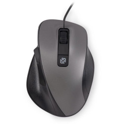 Мышь Oklick 504M черный/серый оптическая 3600dpi silent USB 6but (2004741)