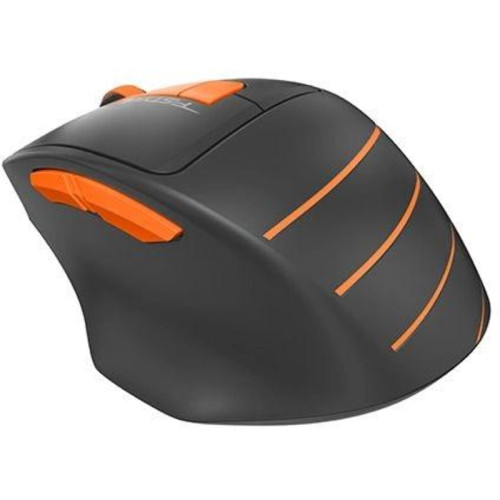 Мышь A4Tech Fstyler FG30S серый/оранжевый оптическая 2000dpi silent беспров. USB 6but (FG30S ORANGE)