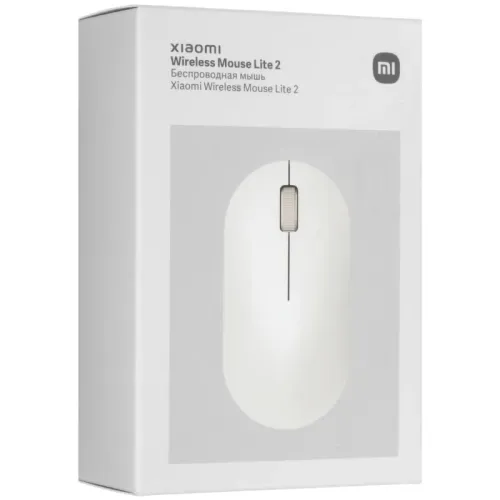 Мышь Xiaomi Wireless Mouse Lite 2 белый оптическая 1000dpi беспров. USB для ноутбука 2but (BHR8915GL) Мышь Xiaomi Wireless Mouse Lite 2 белый оптическая 1000dpi беспров. USB для ноутбука 2but (BHR8915GL)