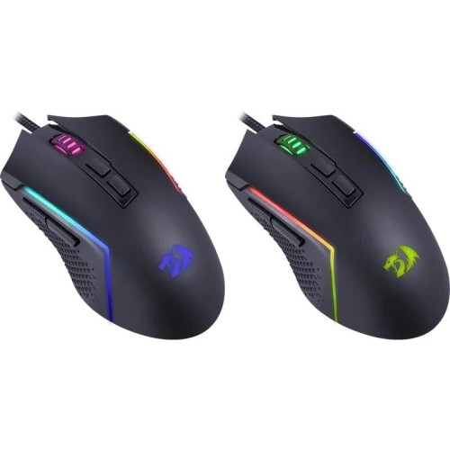 Мышь USB OPTICAL TRIDENT LITE BLACK RGB 72018 REDRAGON