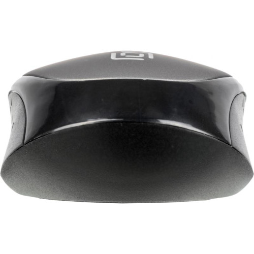 Мышь Oklick 488MW черный/серый оптическая 1600dpi беспров. USB для ноутбука 4but (1196571)