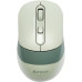 Мышь A4Tech Fstyler FB10C зеленый оптическая 2000dpi беспров. BT/Radio USB 4but (FB10C MATCHA GREEN)