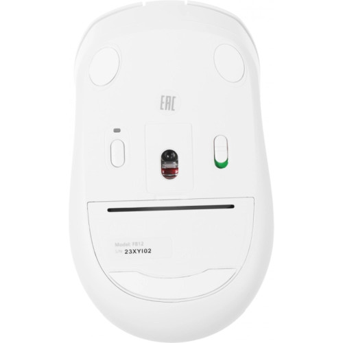 Мышь A4Tech Fstyler FB12 белый оптическая 1200dpi беспров. BT/Radio USB 3but (FB12 WHITE)