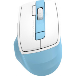 Мышь A4Tech Fstyler FG45CS Air2 голубой/белый оптическая 2000dpi silent беспров. USB для ноутбука 7but (FG45CS AIR2 USB (ICY BLUE))