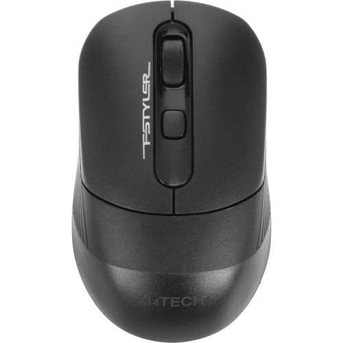Мышь A4Tech Fstyler FB10C черный оптическая 2000dpi беспров. BT/Radio USB 4but (FB10C STONE BLACK)
