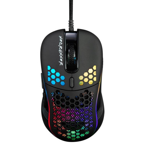 Мышь Oklick 713G NETRUNNER черный оптическая 3200dpi USB 6but (1465498)