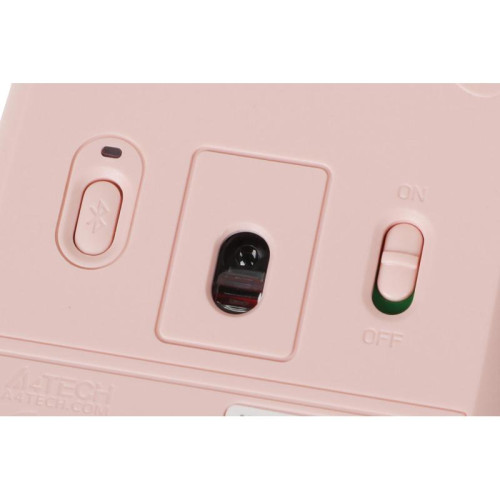 Мышь A4Tech Fstyler FB10C розовый оптическая 2000dpi беспров. BT/Radio USB 4but (FB10C BABY PINK)