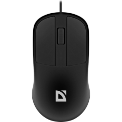 Defender Проводная оптическая мышь Datum MS-980 черный,3 кнопки,1200dpi,1.2м