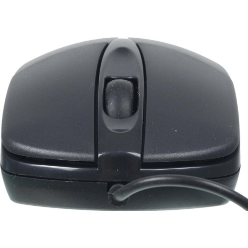 Мышь Oklick 275M черный оптическая 1200dpi USB 3but (412841)