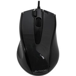 Мышь A4Tech V-Track Padless N-500FS черный оптическая 1200dpi silent USB 3but