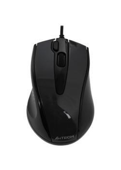 Мышь A4Tech V-Track Padless N-500FS черный оптическая 1200dpi silent USB 3but