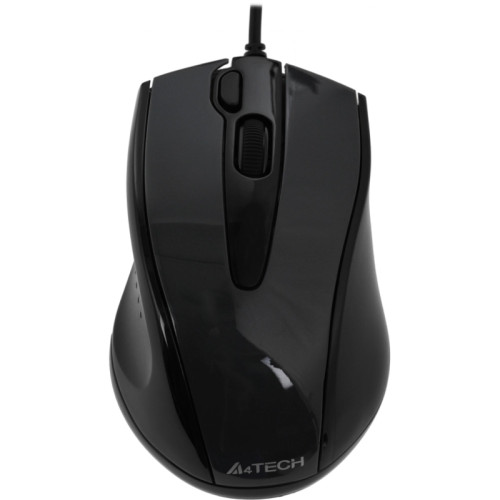 Мышь A4Tech V-Track Padless N-500FS черный оптическая 1200dpi silent USB 3but