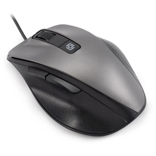 Мышь Oklick 504M черный/серый оптическая 3600dpi silent USB 6but (2004741)