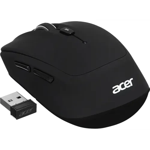 Мышь компьютерная/ Беспроводная мышь ACER OMR050  Wireless Dual Mode Mouse 1600dpi (6but) black