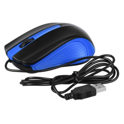 Мышь Acer OMW011 черный/синий оптическая 1200dpi USB 3but (ZL.MCEEE.002)