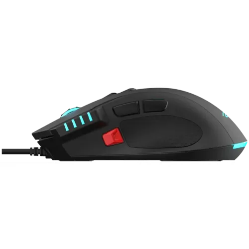 Мышь игровая компьютерная/ Проводная игровая мышь ACER OMW150 Wired USB Gaming Mouse (4800dpi) RGB (8but) black