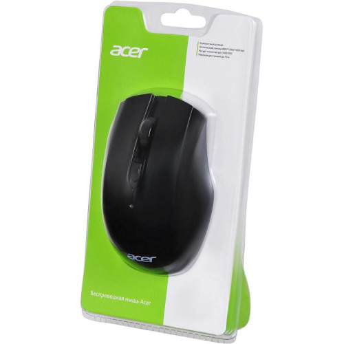 Мышь Acer OMR030 черный оптическая 1600dpi беспров. USB 3but (ZL.MCEEE.007)