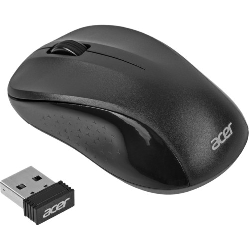 Мышь Acer OMR302 черный оптическая 1200dpi беспров. USB 3but (ZL.MCECC.01X)