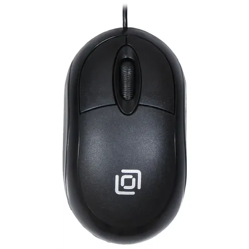 Мышь Oklick 105S черный оптическая 800dpi USB для ноутбука 3but (400941)
