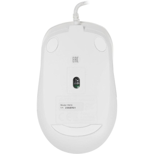 Мышь A4Tech Fstyler FM10 белый/серый оптическая 1600dpi USB 4but (FM10 WHITE)