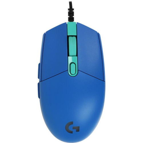 Мышь Logitech G102 LightSync синий оптическая 8000dpi USB 6but (910-005810)