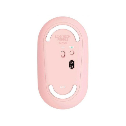 Мышь LOGITECH WRL PEBBLE M350 PINK 910-005575
