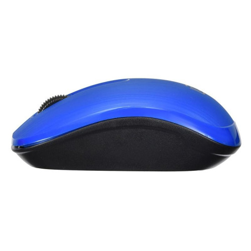 Мышь Oklick 525MW черный/синий оптическая 1000dpi беспров. USB для ноутбука 3but (1090723)