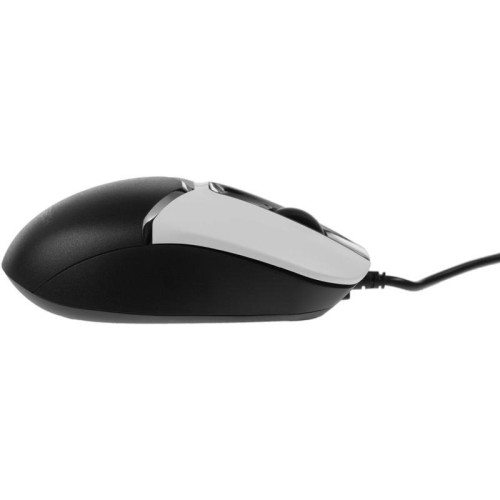 Мышь A4Tech Fstyler FM12S Panda белый/черный оптическая 1200dpi silent USB 3but