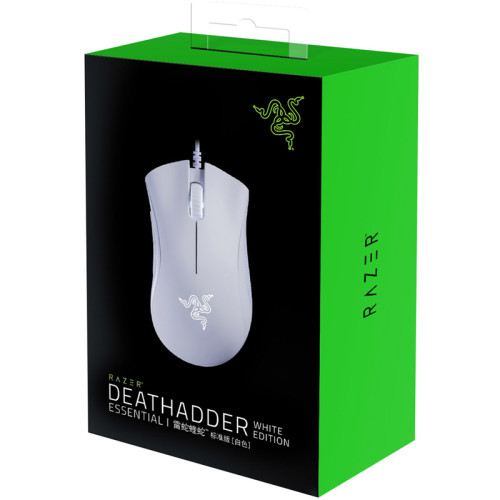 Игровая мышь DeathAdder Essential - White Ed./ Razer DeathAdder Essential - White Ed. Gaming Mouse 5btn