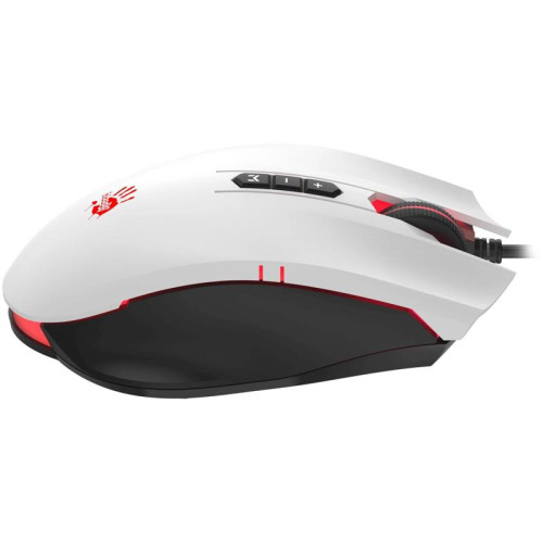 Мышь A4Tech Bloody ES7 белый оптическая 6000dpi USB 8but (RS7 PANDA WHITE)