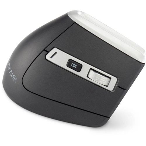 Мышь Oklick 991MW серый оптическая 2400dpi silent беспров. BT/Radio USB для ноутбука 7but (1885263)