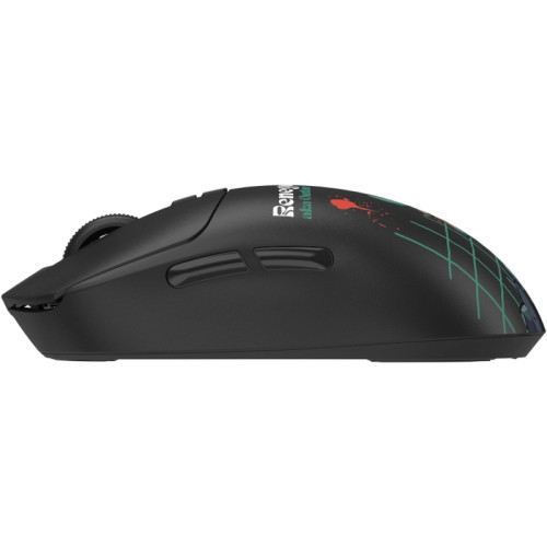 Мышь A4Tech Bloody R72 Ultra Duo черный/рисунок оптическая 20000dpi беспров. USB/USB-C 6but (R72 ULTRA DUO RENEGADEMIDNIGHT)