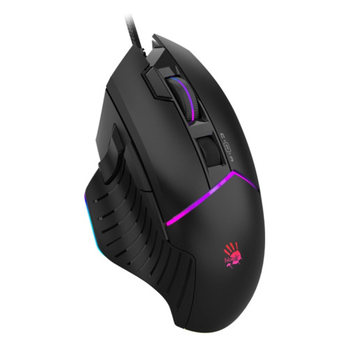 Мышь A4Tech Bloody W95 Max черный оптическая 12000dpi USB 6but (W95 MAX STONE BLACK)