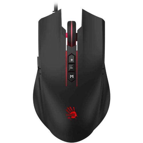 Мышь A4Tech Bloody ES7 черный оптическая 6000dpi USB 8but (ES7 STONE BLACK)
