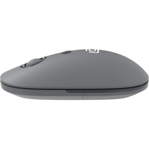 Мышь Oklick 408MW графитовый оптическая 1600dpi silent беспров. USB для ноутбука 4but (2007533)