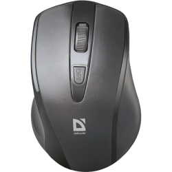 Мышь Defender беспроводная оптическая Datum MM-265 черный,3 кнопки,1600 dpi [52265]