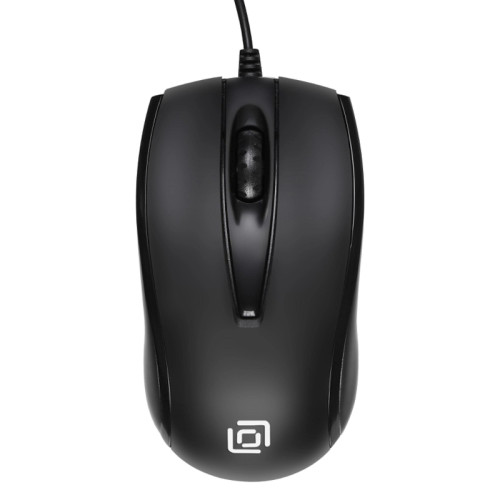 Мышь Oklick 325M черный оптическая 1200dpi USB для ноутбука 3but (1091340)