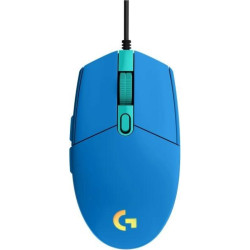 Мышь Logitech G102 LightSync синий оптическая 8000dpi USB 6but (910-005810)
