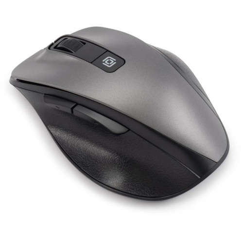 Мышь Oklick 504MW черный/серый оптическая 1600dpi silent беспров. USB 6but (2004736)