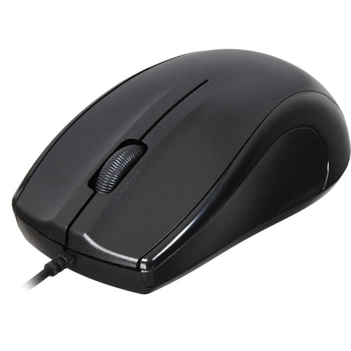Мышь Oklick 185M черный оптическая 1200dpi USB для ноутбука 3but (945606)