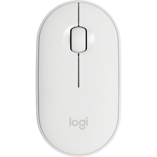 Мышь/ Logitech Wireless Mouse Pebble M350 OFF-WHITE