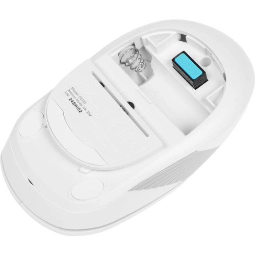 Мышь A4Tech Fstyler FG10S белый/серый оптическая 2000dpi silent беспров. USB для ноутбука 4but (FG10S WHITE)