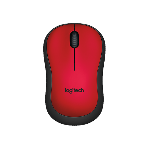 Мышь/ Logitech Wireless Mouse M220 SILENT - RED