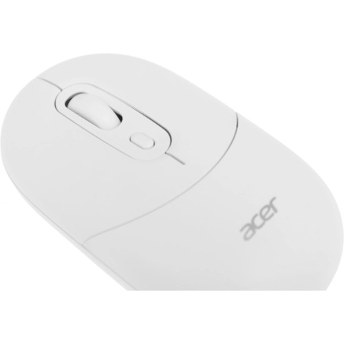 Мышь Acer OMR301 белый оптическая 1600dpi беспров. BT/Radio USB 4but (ZL.MCECC.01U)