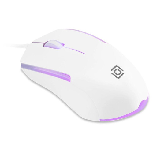 Мышь Oklick 245M белый оптическая 1000dpi USB 3but (471480)