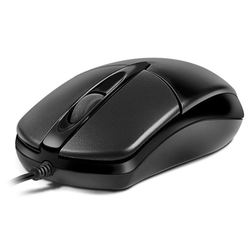 Мышь Oklick 275M черный оптическая 1200dpi USB 3but (412841)