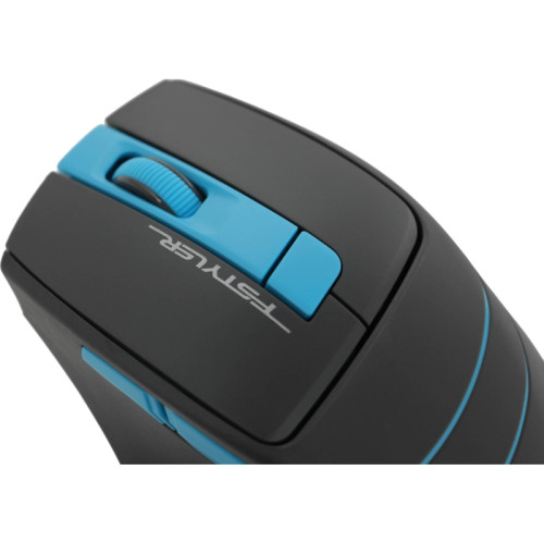 Мышь A4Tech Fstyler FG30S серый/синий оптическая 2000dpi silent беспров. USB 5but (FG30S BLUE)
