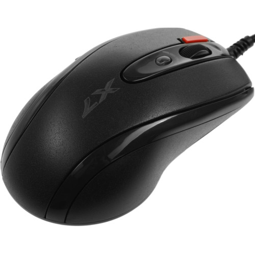 Мышь A4Tech X-7120 черный оптическая 2000dpi USB2.0 7but (X-710BK+X7-200MP)